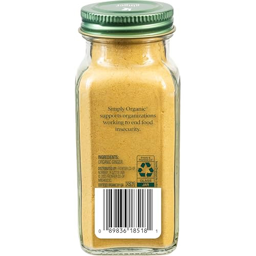 Simply Organic Ginger Organic 1.64 Ounce