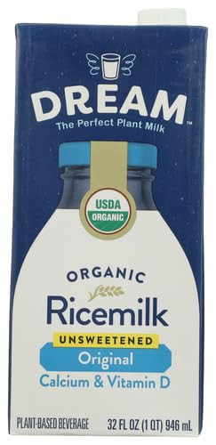 Dream Rice Drink Unsweetened Original 32 Oz