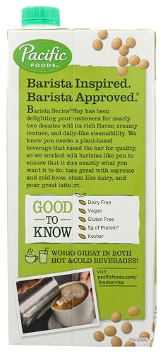 Pacific Barista Series Original Soy Beverage 32 Ounce