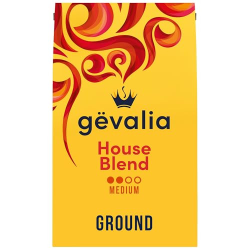 Gevalia Ground Coffee House Blend Medium Roast 100 Percent Arabica 20 Oz Bag