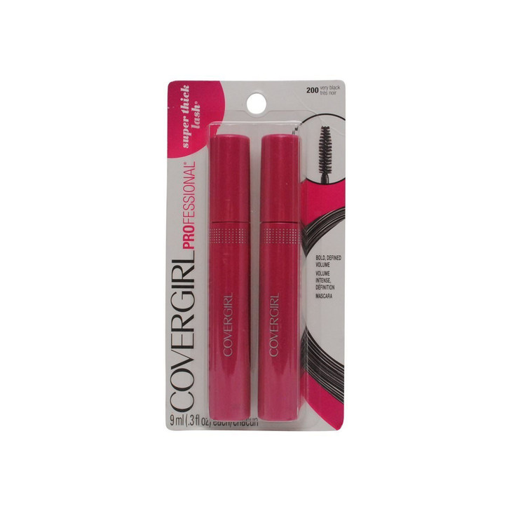 Covergirl Professional Super Thick Lash Mascara Very Black 0.3 Fl Oz