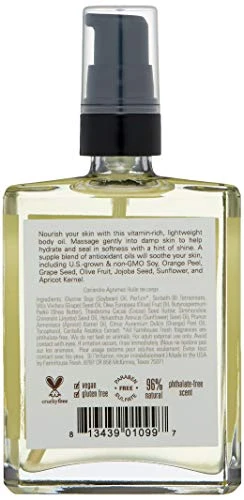 Farmhouse Fresh Citrus Cilantro Body Oil 4 Fl. Oz