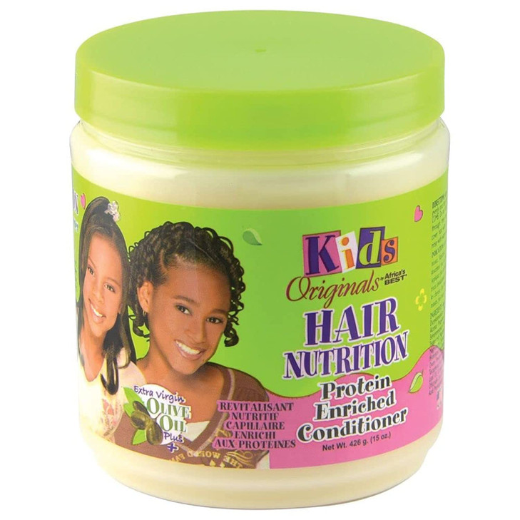Originals By Africa S Best Kids Hair Nutrition Protein Enriched Conditioner Natural Botanical Blend Of Herbal Extracts Vitamins And Proteins