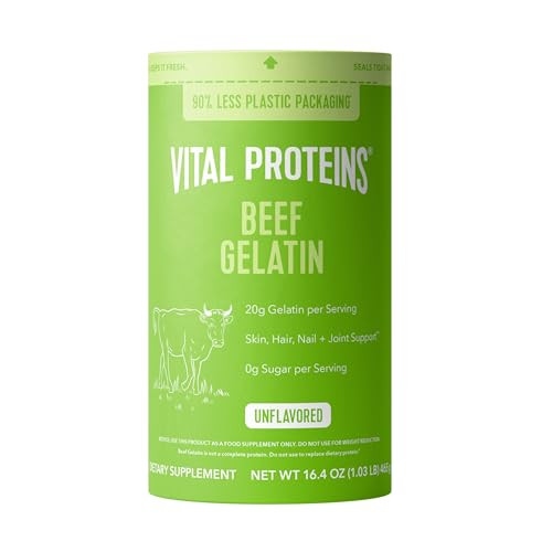 Vital Proteins Beef Gelatin Powder Grass Fed 16.4 Oz