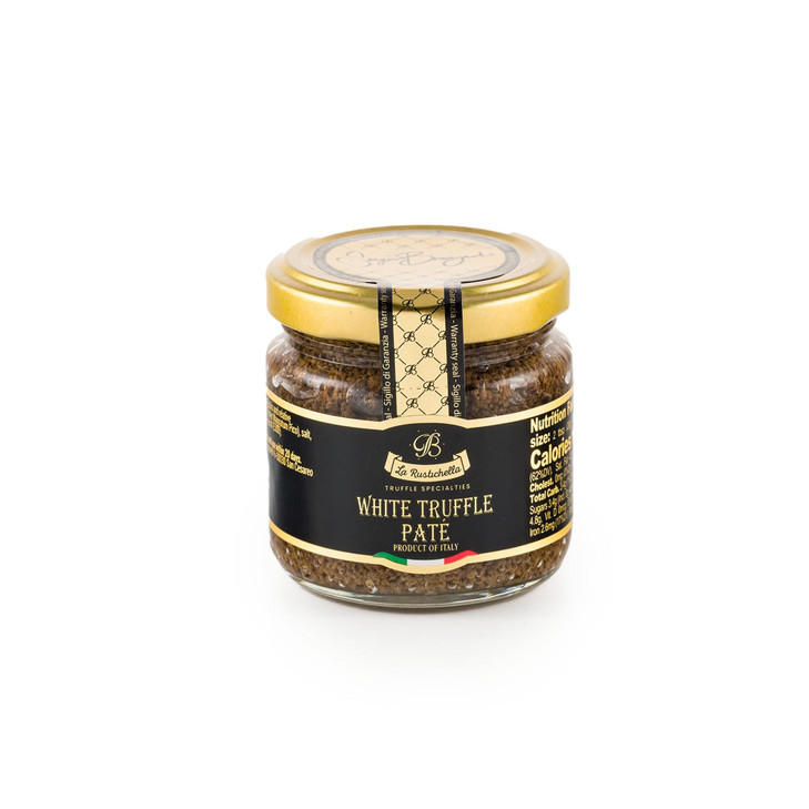 La Rustichella White Truffle Patè 3.17 Oz 90 Gr 100 Percent Made In Italy Vegan Gluten Free Cholesterol Free