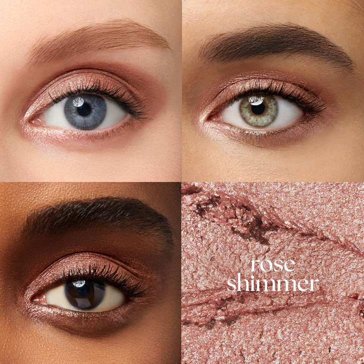 Julep Eyeshadow 101 Cream-to-Powder Waterproof Shadow Stick  Rose Shimmer  Long-Lasting, Crease-Proof, Pearlescent Rose Shimmer Cream Eyeshadow wit