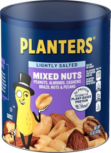 Planters Lightly Salted Mixed Nuts Plant Based Protein 15 Oz 1 Ct