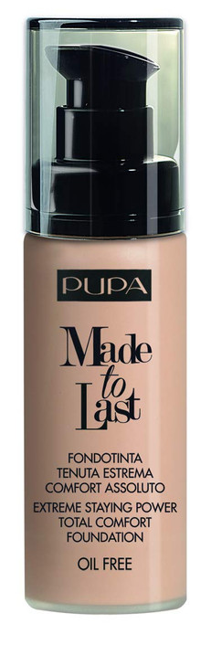 Pupa Milano Made To Last Extreme Staying Power Total Comfort Foundation Extreme Hold Fluid Foundation Long Lasting And Weather Resistant
