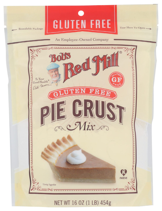 Bob S Red Mill Pie Crust Mix Gluten Free 16 Ounce Pack Of 4