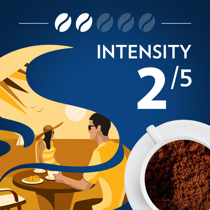 Lavazza Breakfast Blend Gran Aroma Ground Coffee 12Oz Bag Light Roast Smooth And Aromatic Taste Intensity 2 Per 5 100 Percent Arabica Ideal
