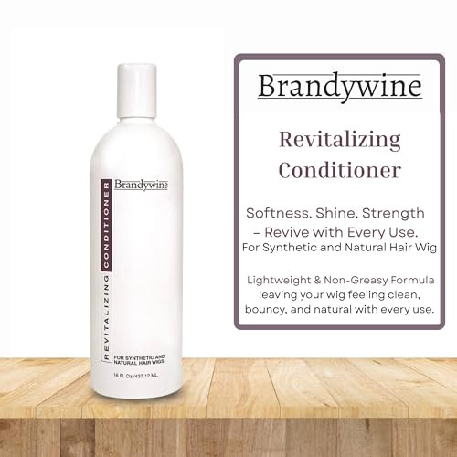 Brandywine Revitalizing Wig Conditioner For Synthetic And Natural Hair 16 Oz