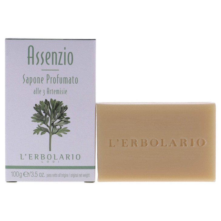 L Erbolario Absinthium Perfumed Bar Soap By For Unisex 3.5 Oz Soap