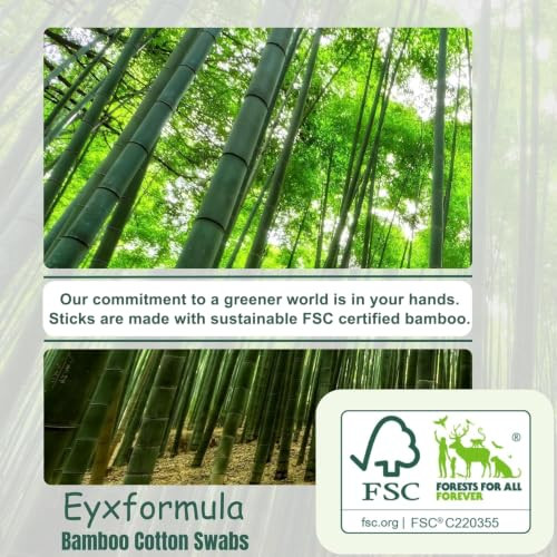 200 Pcs Long Wooden Cotton Swabs Cleaning Cotton Sticks With Wood Handle For Oil Makeup Gun Applicators Eye Ears Eyeshadow Brush And Remover