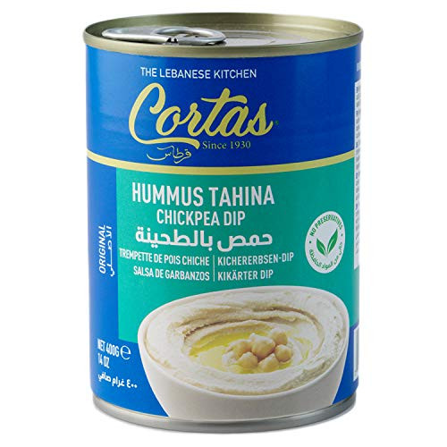 Cortas Hummus Tahini Chickpea Dip Pack Of 6 Ready To Serve 14Oz X 6