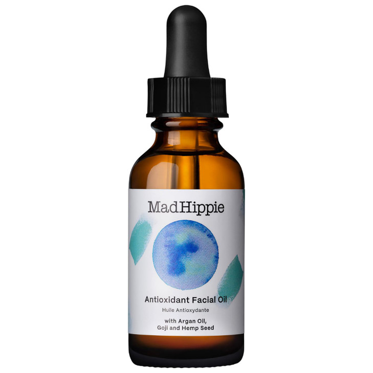 Mad Hippie Antioxidant Facial Oil With Vitamin C From Botanical Extracts Non Comedogenic Face Moisturizer 1.02 Oz
