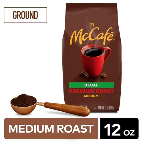 Mccafe Premium Roast Decaf Ground Coffee 12 Oz Bag