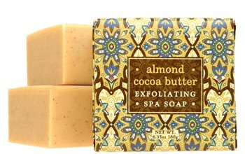 Almond And Cocoa Butter Exfoliating Spa Soap By Greenwich Bay Trading Co
