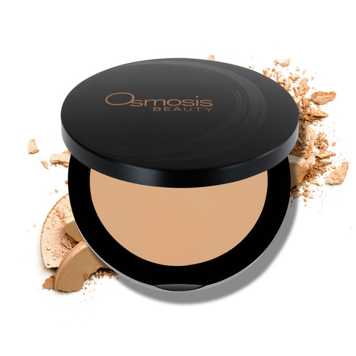Osmosis Mineral Pressed Base Full Coverage Powder Natural Medium 0.34Oz