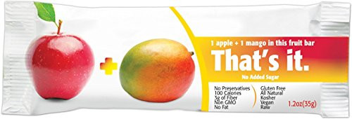 That S It Fruit Bars Apple And Mango Pack Of 24 2 Cases