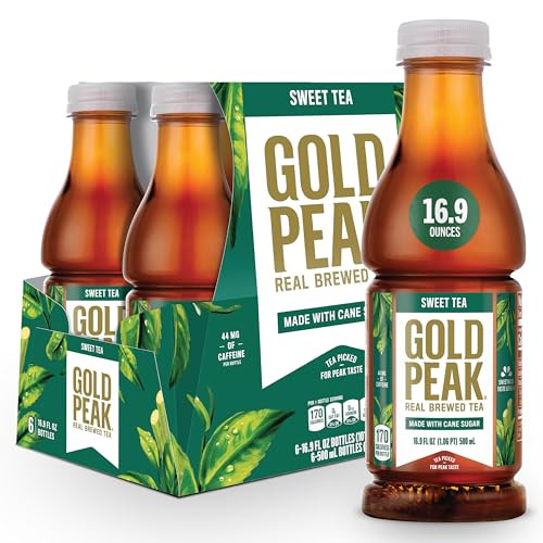 Gold Peak Tea Sweet Tea 16.9 Fl Oz 6 Pack
