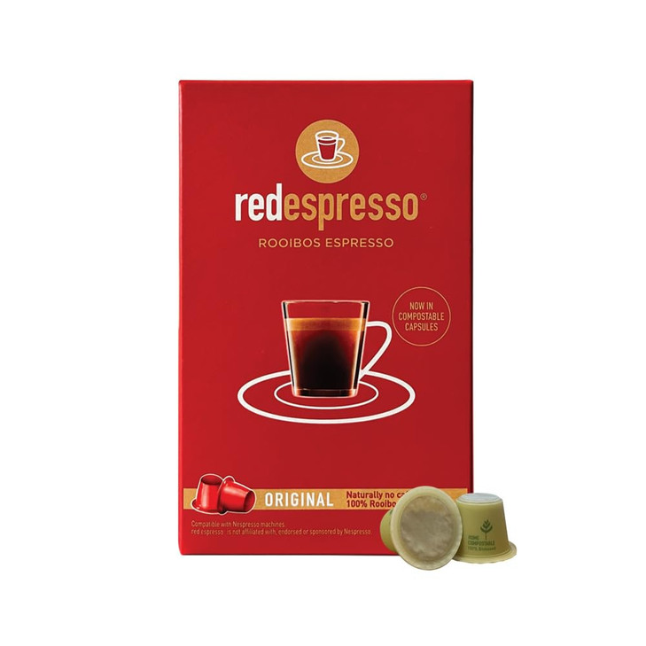 Red Espresso Rooibos Tea Original Pods Compatible With Nespresso Machines