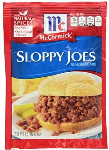 Mccormick Sloppy Joes Seasoning Mix 1 Per 31 Oz 3 Pack