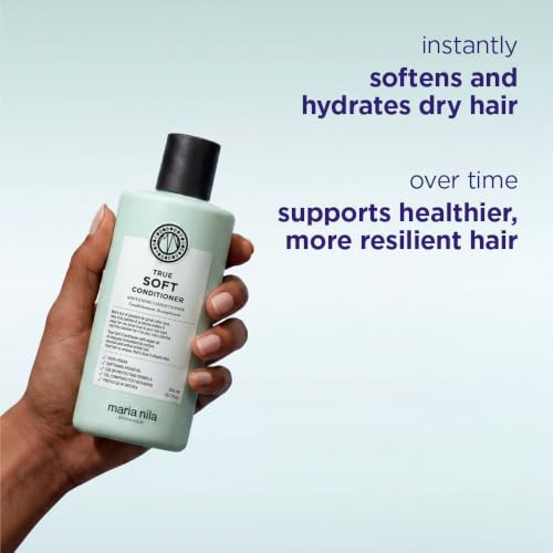 Maria Nila True Soft Conditioner For Dry Brittle Frizzy Hair 10.1 Fl Oz