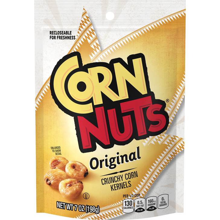 Corn Nuts Original Flavored Corn Kernels Snacks For Adults 7Oz X12