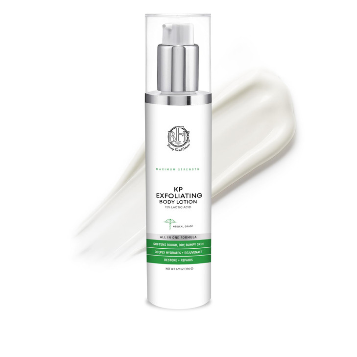 Keratosis Pilaris Exfoliating Body Lotion 12 Percent Lactic Acid For Kp Rough Dry And Bumpy Skin Hydrates Exfoliates And Smooths Uneven Skin