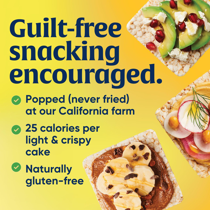 Lundberg Organic Thin Stackers Red Rice And Quinoa Salt Free Thin Multigrain Rice Cakes Gluten Free Vegan Healthy Snacks 6 Oz Pack Of 1