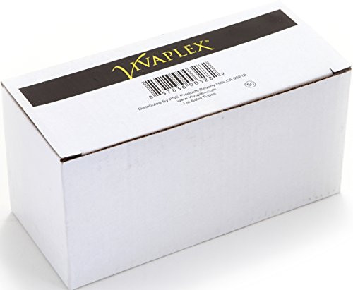 Vivaplex 50 Clear Empty 5.5 Ml Lip Balm Tubes With White Caps