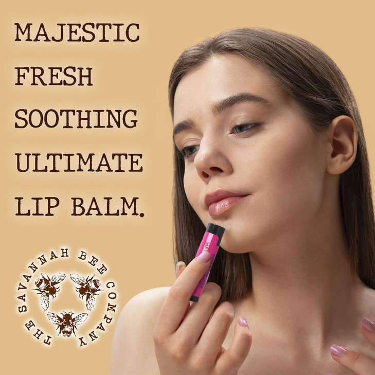 Savannah Bee Company Lip Balm Lip Moisturizer For Chapped Lips Hydrating Lip Balm With Pure Honey