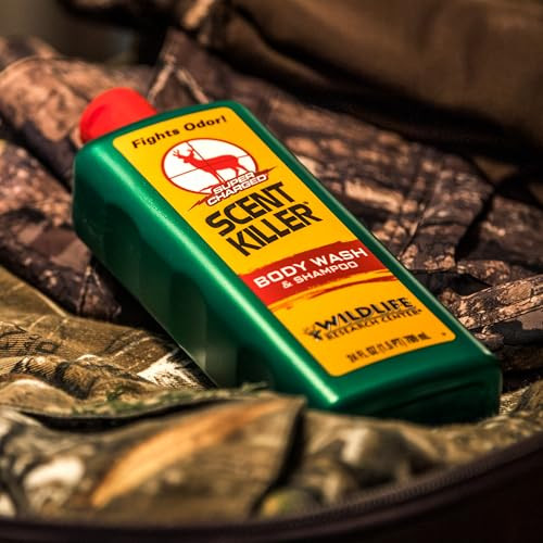 Wildlife Research Center Super Charged Scent Killer Body Wash Shampoo 24 Oz