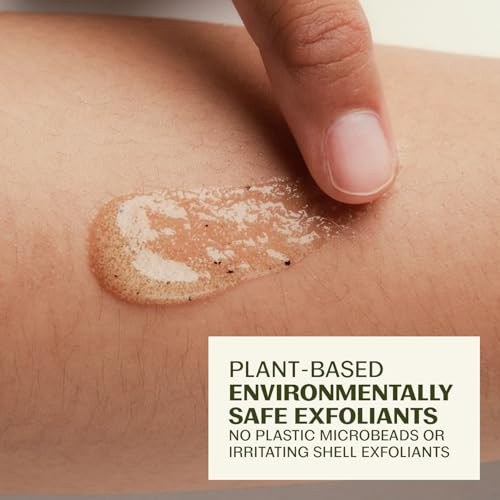 Thrive Natural Care Face Scrub Gentle Exfoliating Face Wash Provides Deep Cleanse Improves Skin Texture Unclogs Pores Vegan Oil Free