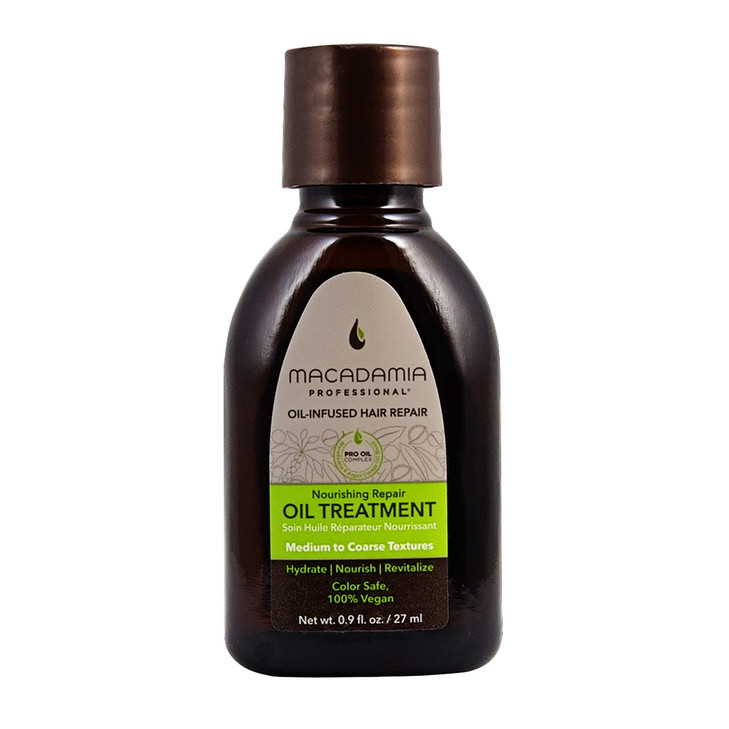 Macadamia Professional Nourishing Hair Repair Oil Treatment Haircare Sulfate And Paraben Free Natural Organic Cruelty Free Vegan 0.9 Oz