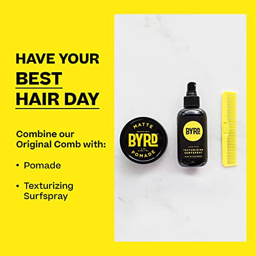 Byrd Pocket Comb Durable And Flexible Hair Comb For Hair Styling