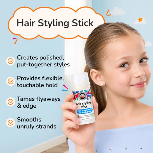 So Cozy Kids Hair Wax Stick Gentle Flyaway Hair Tamer Paraben Free 2 Oz