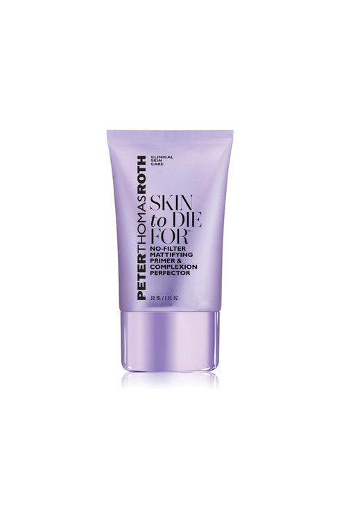 Peter Thomas Roth Skin To Die For No Filter Mattifying Primer And Complexion Perfector Universal Tint For All Skin Tones Blurs And Helps