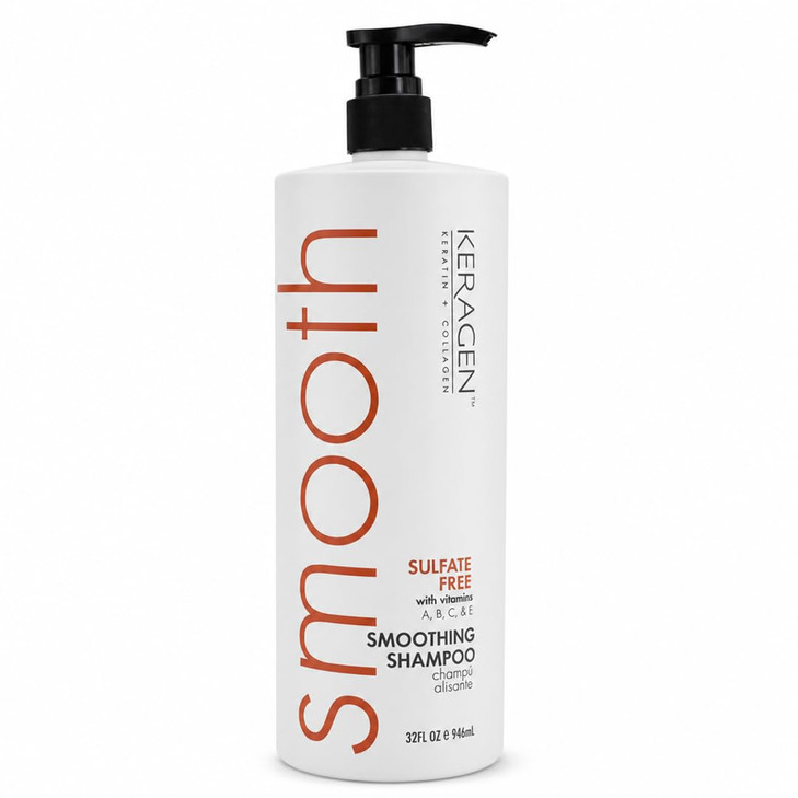 Keragen Daily Smoothing Shampoo Color Protection 32 Oz