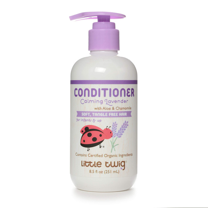 Little Twig Detangling Conditioner, Natural Conditioner with Plant Derived Formula, Hair Conditioner with Essential Oils and Extracts, Suitable for W