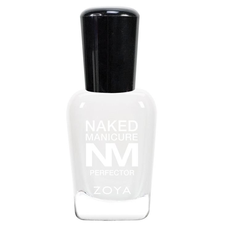 Zoya Tip Perfector Nail Polish Soft Sheer White French Tip Polish Cool Tone Naked Manicure Perfector Long Wear Big10Free Vegan 0.5 Fl Oz
