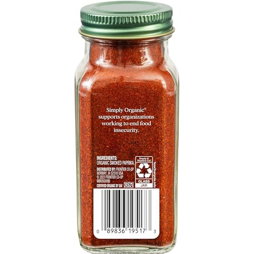 Simply Organic Paprika Smoked Organic 2.72 Ounce