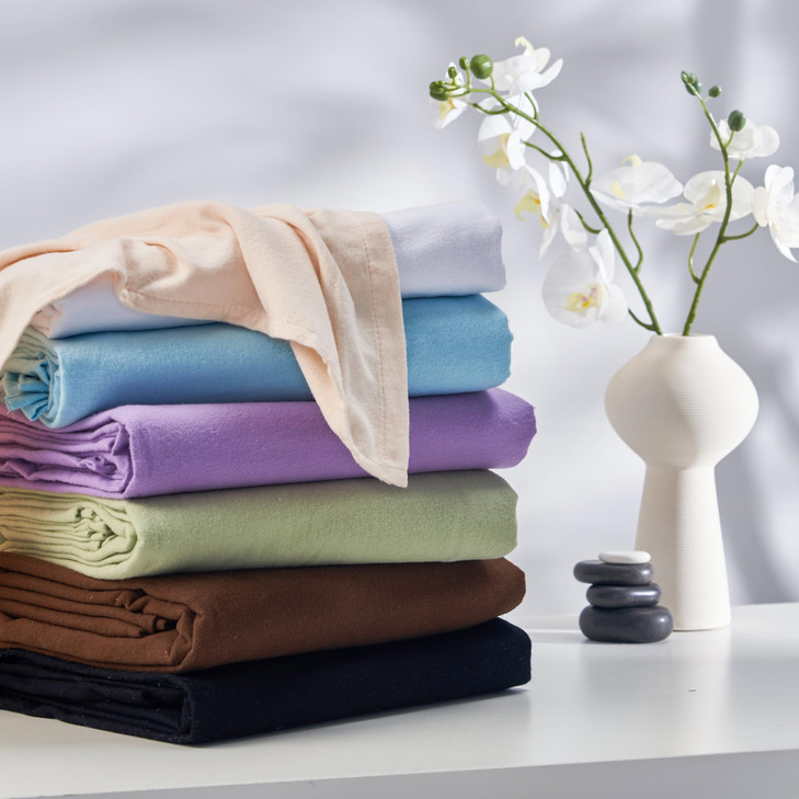 Master Massage Universal Massage Table Flannel Sheet Cover Set 3 In 1 In 6 Colors Table Cover Face Cushion Cover Table Sheet Purple