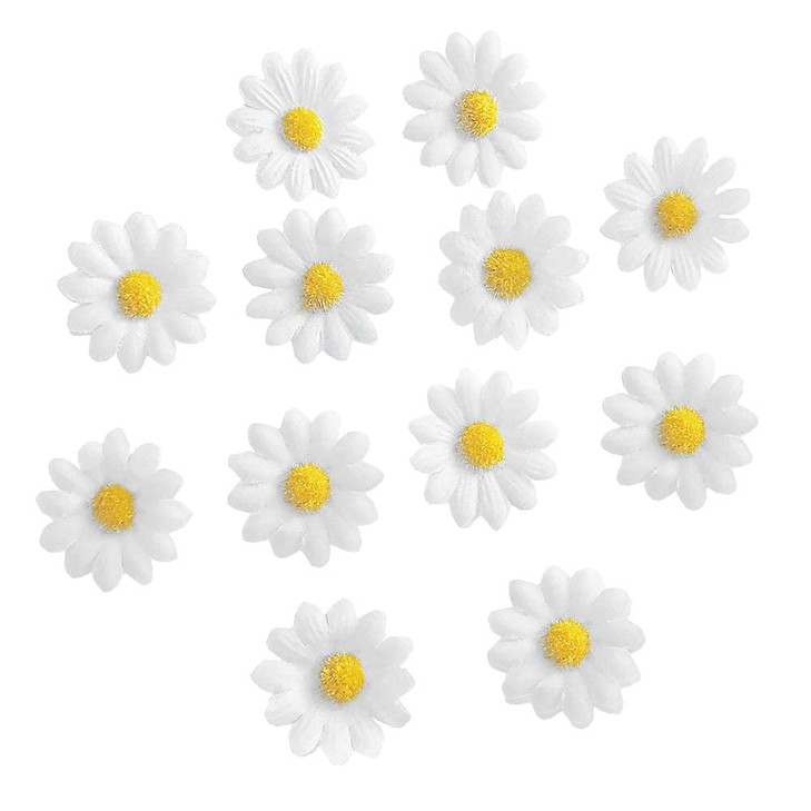 12 Packed Women Sweet Daisy Hairpin Side Bridesmaid Hair Clip Beach Wedding Flower Hair Accessory