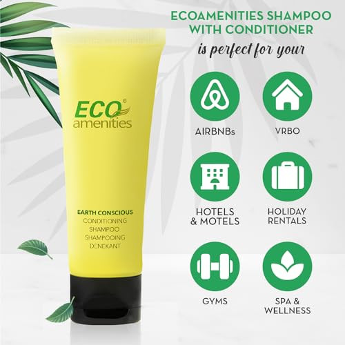 Eco Amenities Hotel 2 In 1 Conditioning Shampoo Bulk Hair Wash Cleanse Pack