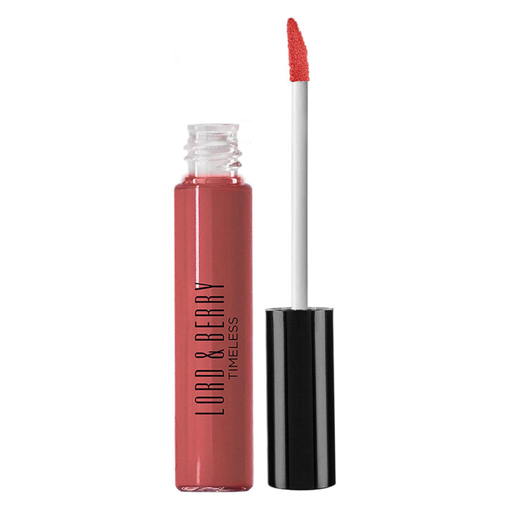 Lord And Berry Timeless Kissproof Lipstick High Pigmented Liquid Vegan Infused With Neem And Sesame Oil 6422 Bazaar 0.3 Oz