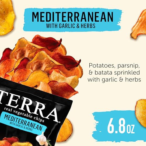Terra Vegetable Chips Mediterranean Garlic And Herbs Vegetable Chips 6.8 Oz