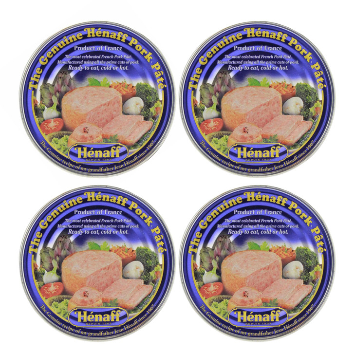 Henaff Pork P 5.4 Ounce 154G Ready To Eat Hot Or Cold Authentic French Recipe Product Of France Pack Of 4