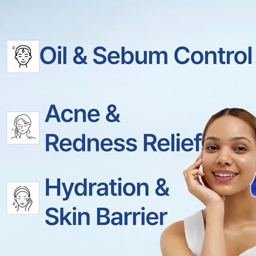 Isoi Acni Dr. 1St Control Toner Plant Based Soothing Acne Toner For Face For Oily And Sensitive Skin Total Sebum Care And Refreshing