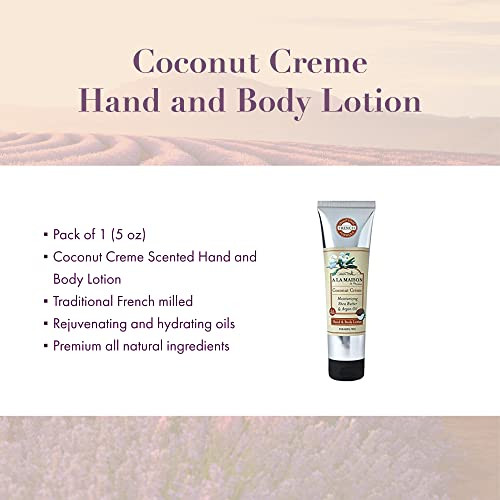 A LA MAISON Lotion, Coconut Crème, 5 fl oz